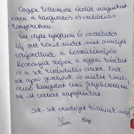 Διαμέρισμα Patak Apartman, Diszel Ταπόλκα